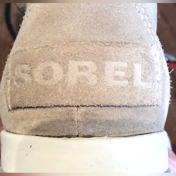 SOREL s6 suede boots Faux fur trim Very warm Only worn a couple times Waterproof - Picture 8 of 9